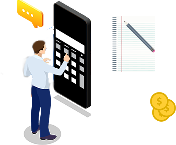 imagem de uma calculadora